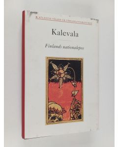 Kirjailijan Elias Lönnrot käytetty kirja Kalevala : Finlands nationalepos