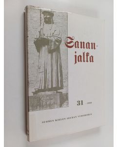 käytetty kirja Sananjalka 31 : Suomen kielen seuran vuosikirja