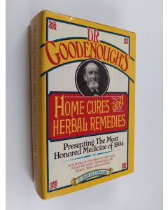 Kirjailijan Josephus Goodenough käytetty kirja Dr. Goodenough's Home Cures and Herbal Remedies
