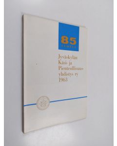 käytetty kirja Jyväskylän käsi- ja pienteollisuusyhdistys ry 1936