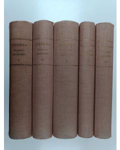 Kirjailijan Reinhold Seeberg käytetty kirja Lehrbuch der dogmengeschichte 1-4/2