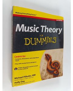 Kirjailijan Michael Pilhofer käytetty kirja Music theory for dummies