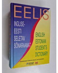 Kirjailijan H. Jussi käytetty kirja New Estonian-English Student's Dictionary