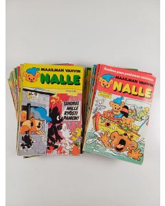 käytetty teos Laatikollinen Maailman vanhvin nalle -lehtiä 1976-1990