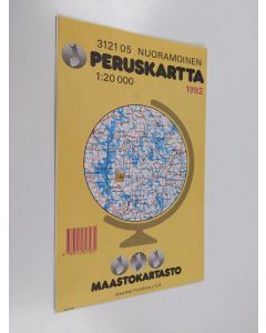 uusi teos Nuoramoinen peruskartta 1:20 000 : 1992