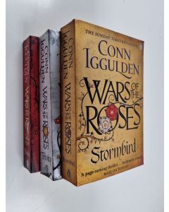 Kirjailijan Conn Iggulden käytetty kirja Wars of the roses 1-3 : Stormbird ; Trinity ; Bloodline (3 kirjaa)