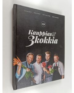 Kirjailijan Aki Wahlman käytetty kirja Kauppias ja 3 kokkia