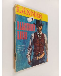 käytetty teos Lännensarja 1/1971 : Rajaseudun kauhu