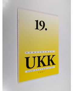 käytetty kirja UKK perinneyhdistys : vuosikirja 19