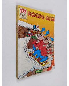 Kirjailijan Walt Disney käytetty kirja Roope-setä 1/1994 (nro 173)