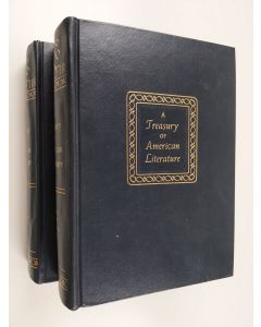Kirjailijan Mott ; Davis ; Frederick käytetty kirja A treasury of American literature 1-2