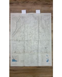 Tekijän A Ojala käytetty teos Ala-Penikka 1:20000 n:o 2543 03