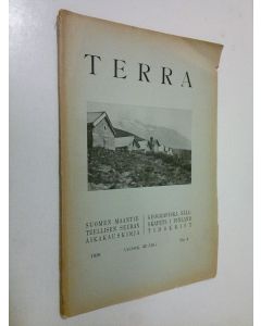 käytetty kirja Terra : Suomen maantieteellisen seuran aikakauskirja 4/1930