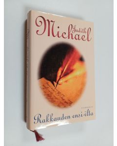 Kirjailijan Judith Michael käytetty kirja Rakkauden ensi-ilta