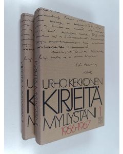 Kirjailijan Urho Kekkonen käytetty kirja Kirjeitä myllystäni 1-2 1956-1975