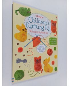 Kirjailijan Sarah Hull käytetty kirja Children's knitting kit : step-by-step usborne book