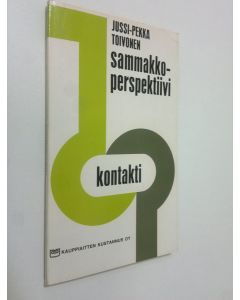 Kirjailijan Jussi-Pekka Toivonen käytetty kirja Sammakkoperspektiivi