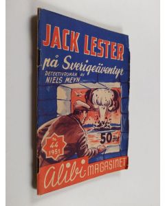 käytetty teos Alibi-magasinet nr 44/1951 : Jack Lester på Sverigeäventyr