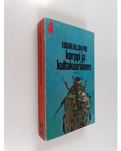 Kirjailijan Edgar Allan Poe käytetty kirja Korppi ja kultakuoriainen sekä muita kertomuksia
