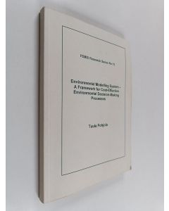Kirjailijan Tuula Pohjola käytetty kirja Environmental modelling system
