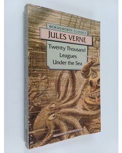 Kirjailijan Jules Verne käytetty kirja Twenty Thousand Leagues Under the Sea