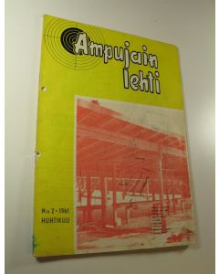 käytetty teos Ampujain lehti 1961 Huhtikuu : Suomen ampujain liiton äänenkannattaja