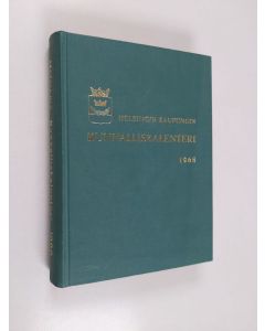 käytetty kirja Helsingin kaupungin kunnalliskalenteri 1968