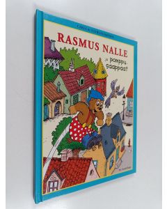 Kirjailijan Per Sanderhage käytetty kirja Rasmus Nalle ja pomppusaappaat