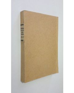 käytetty kirja Folkhögskolans årsberättelser 1914-1932