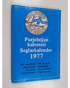 käytetty teos Purjehtijan kalenteri 1977