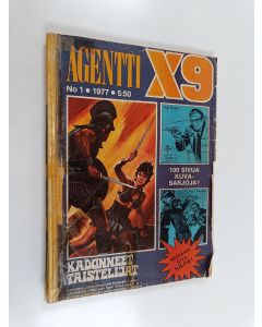 käytetty kirja Agentti X9 1/1977