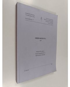 Kirjailijan Martti Hyvönen käytetty kirja Ohjelmointi 1 : C#
