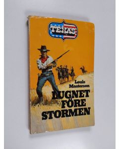 Kirjailijan Louis Masterson käytetty kirja Lugnet före stormen