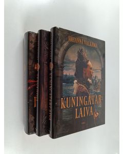 Kirjailijan Johanna Valkama käytetty kirja Ilkkalan Susanna 1-3 : Katariinanpyörä ; Kuningatarlaiva ; Tervahovi