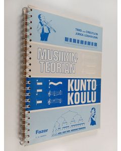 Kirjailijan Jukka Louhivuori & Timo von Creutlein käytetty teos Musiikinteorian kuntokoulu