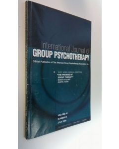 Kirjailijan Les R. Greene käytetty kirja International Journal of Group Psychotherapy : Official Publication of The American Group Psychotherapy Association inc Volume 55 Number 3 July 2006