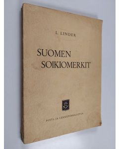 Kirjailijan L. Linder käytetty kirja Suomen soikiomerkit