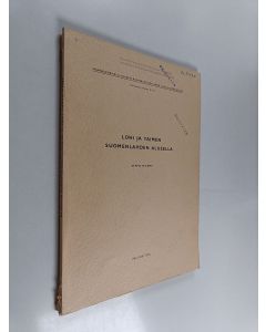 Kirjailijan Seppo Hurme käytetty kirja Lohi ja taimen Suomenlahden alueella