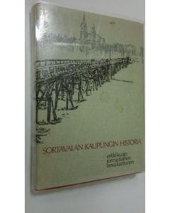 Kirjailijan Erkki Kuujo käytetty kirja Sortavalan kaupungin historia