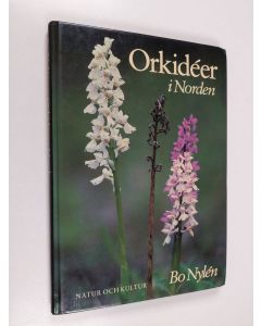 Kirjailijan Bo Nylen käytetty kirja Orkidéer i Norden