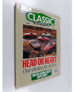 käytetty kirja Classic And Sportscar April 1990