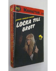 Kirjailijan James Hadley Chase käytetty kirja locka till brott