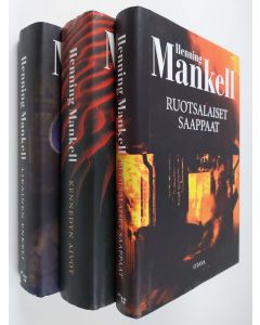 Kirjailijan Henning Mankell käytetty kirja Mankell-paketti (3 kirjaa) : Likainen enkeli ; Kennedyn aivot ; Ruotsalaiset saappaat