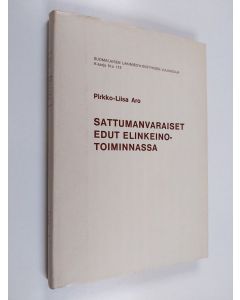 Kirjailijan Pirkko-Liisa Aro käytetty kirja Sattumanvaraiset edut elinkeinotoiminnassa