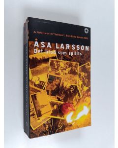 Kirjailijan Åsa Larsson käytetty kirja Det blod som spillts