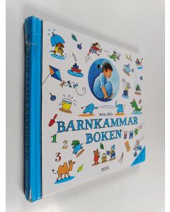 Kirjailijan Annika Lundeberg käytetty kirja Den blå barnkammarboken