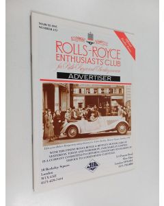 käytetty teos Rolls-Royce enthusiasts' club for Rolls-Royce and Bentley owners : March 1995