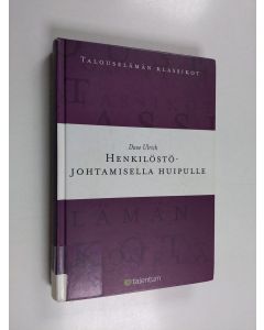 Kirjailijan Dave Ulrich käytetty kirja Henkilöstöjohtamisella huipulle