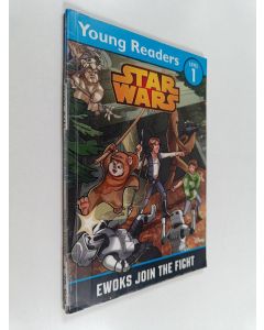 Kirjailijan Michael Siglain käytetty kirja Ewoks join the fight