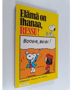 Kirjailijan Charles M. Schulz käytetty kirja Elämä on ihanaa, ressu